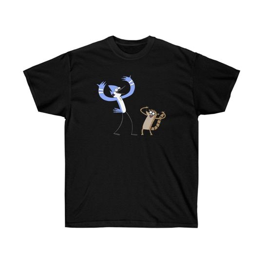 Mordecai and Rigby Regular Show Cartoon Network T-Shirt