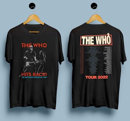 The Who Hits Back North American Tour T-Shirt