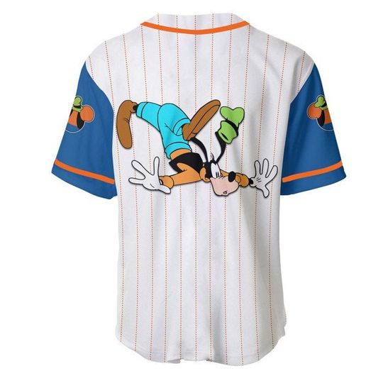 Goofy Personalized Baseball Jersey| Disney Cartoon Shirts
