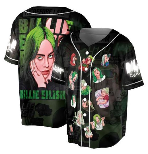 Billie E. Bootleg Jersey, Vintage Y2K Pop Star Graphic Tee