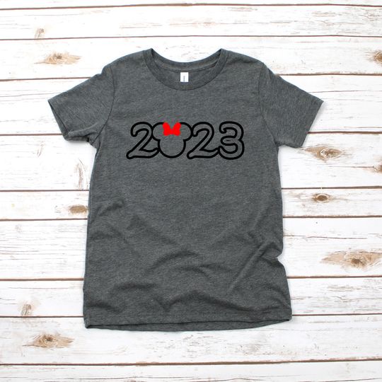 2023 Minnie Mouse Youth T-Shirt - Disney T-Shirt