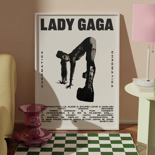 Ld ga Poster, Chromatica Poster