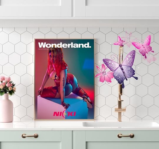 Nicki Minaj Magazine Cover Premium Matte Vertical Posters