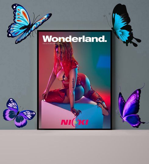 Nicki Minaj Magazine Cover Premium Matte Vertical Posters