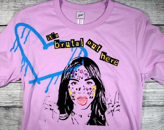 Olivia Rodrigo (It's brutal out here) SOUR Unisex T-Shirt