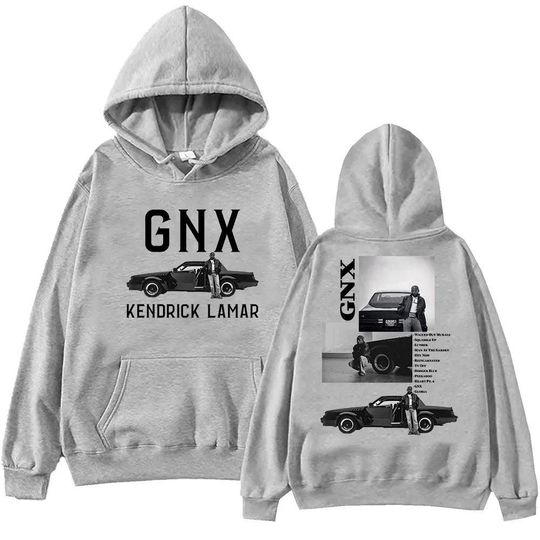 Kendrick Lamar GNX Tour Hoodie Vintage Hip Hop Pullover