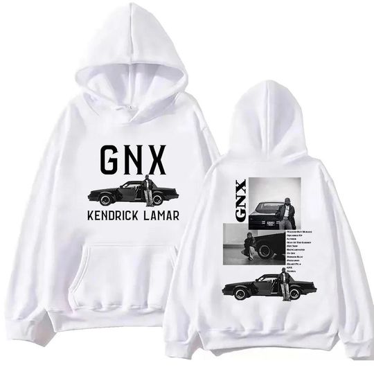 Kendrick Lamar GNX Tour Hoodie Vintage Hip Hop Pullover