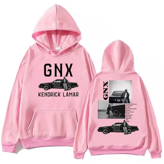 Kendrick Lamar GNX Tour Hoodie Vintage Hip Hop Pullover
