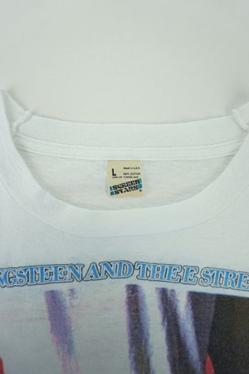 1985 Bruce Springsteen and the Street Band Born the U.S.A Vintage T-Shirt / Vtg Bandshirt