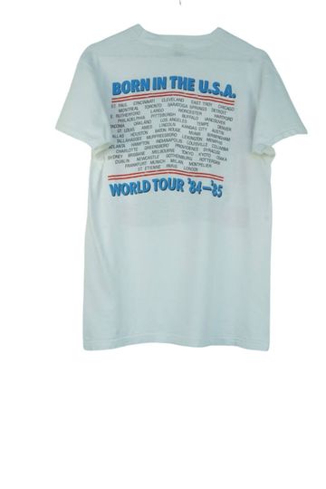 1985 Bruce Springsteen and the Street Band Born the U.S.A Vintage T-Shirt / Vtg Bandshirt