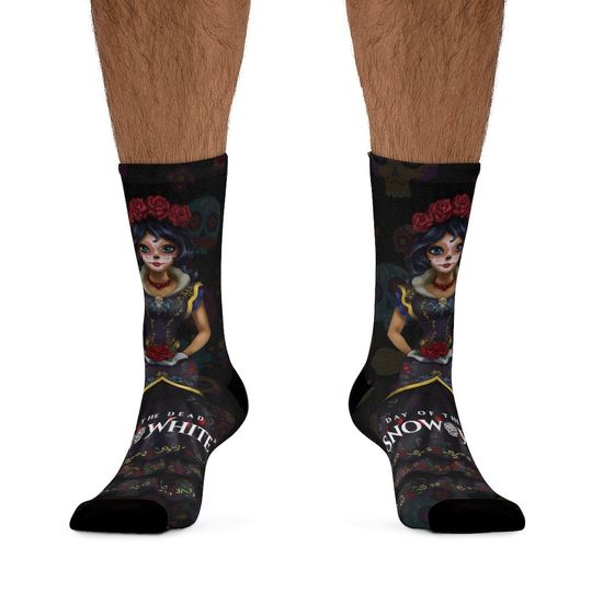 Day of The Dead Snow White (TM) Socks