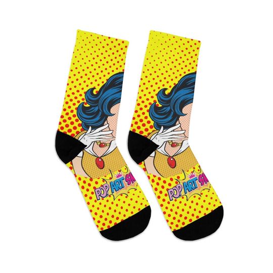 Snow White Pop Art Princess Socks