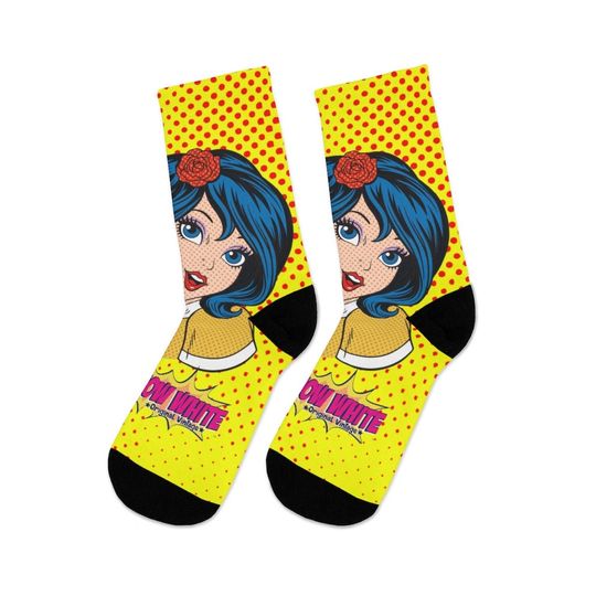 Snow White Pop Art Princess Socks