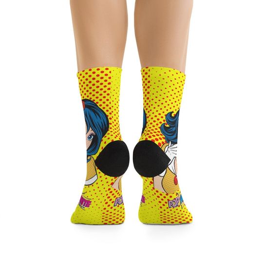 Snow White Pop Art Princess Socks