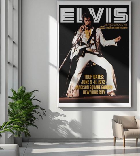 Elvis Presley Classic Tour Poster