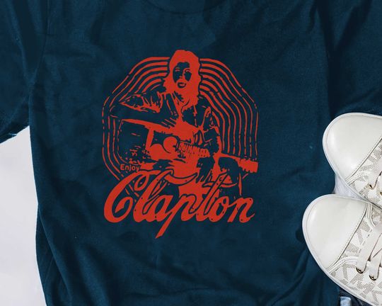 Vintage Band Eric Clapton Shirt, Rock Band Shirt