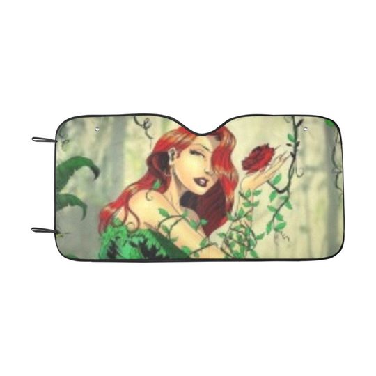 Poison Ivy Car Sun Shade Cover Travelling Birthday