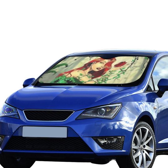 Poison Ivy Car Sun Shade Cover Travelling Birthday