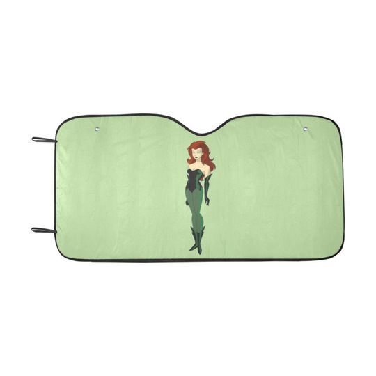 Poison Ivy Car Sun Shade Cover Travelling Birthday