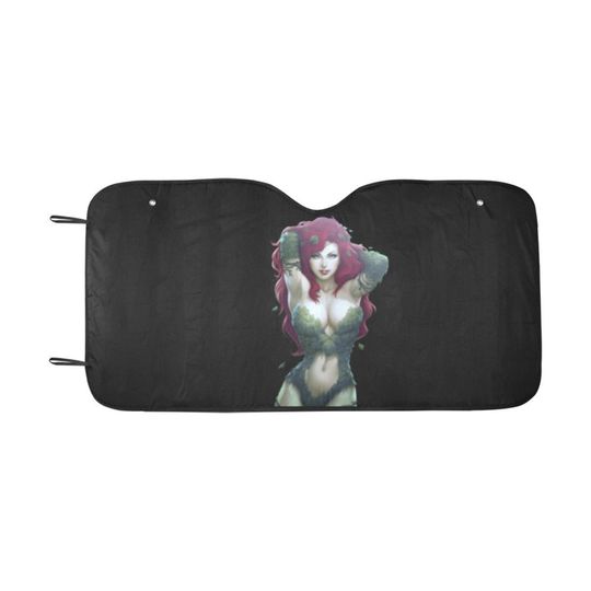 Poison Ivy Car Sun Shade Cover Travelling Birthday
