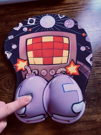 3D Mettaton Bombie Mouse Pad
