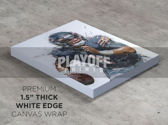 Justin Fields Poster, Chicago Bears