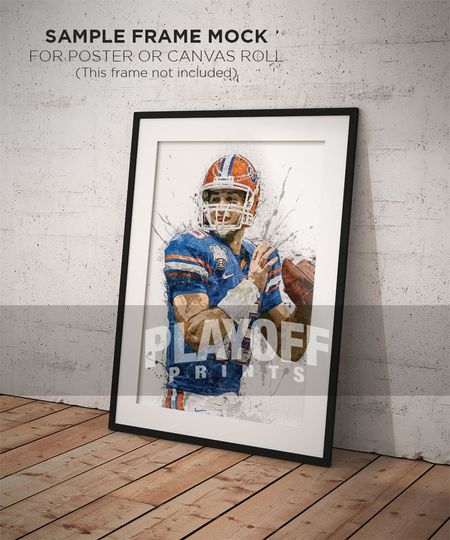 Tim Tebow Poster, Florida Gators Poster