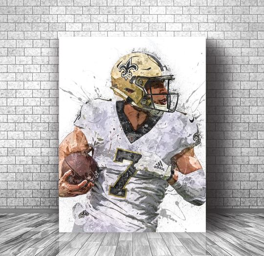 Taysom Hill Poster, New Orleans Saints