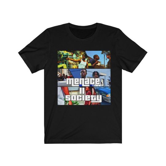 Menace to Society GTA Style Short Sleeve Tee