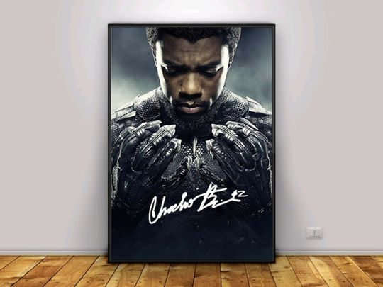 Chadwick Boseman Black Panther Premium Matte Vertical Poster