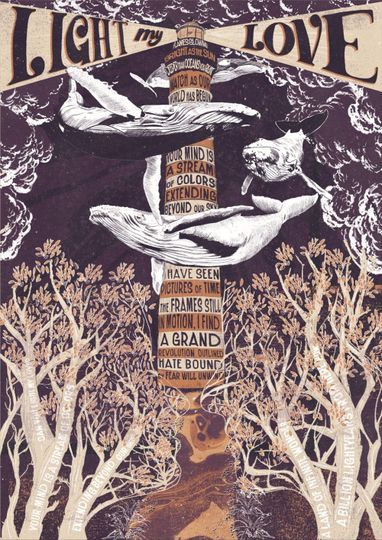 Greta Van Fleet Light My Love Poster