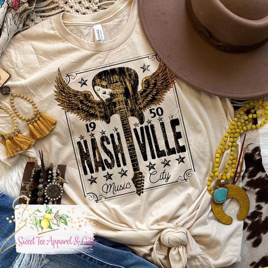 Nashville music city t-shirt