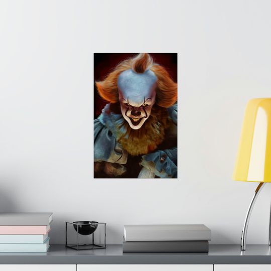 IT Poster, Pennywise Poster, Wall Decor