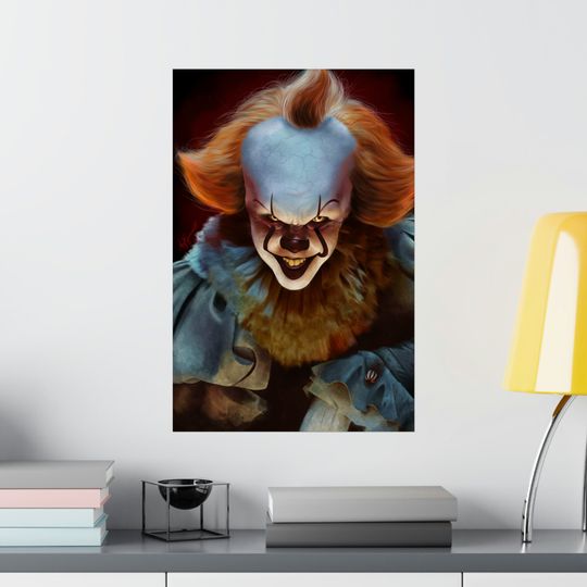 IT Poster, Pennywise Poster, Wall Decor