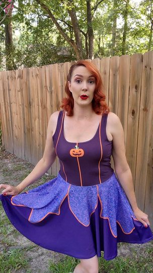 Cosplay The Mouse Witch - Skater Dress
