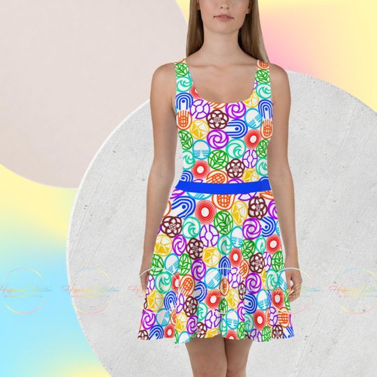 Future World Showcase Women's Skater Dress