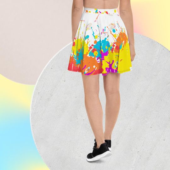 Festival of the Arts Skater Skirt