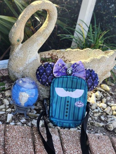 Midnight Manor: Ghost Host's Haunted Elegance Crossbody Bag