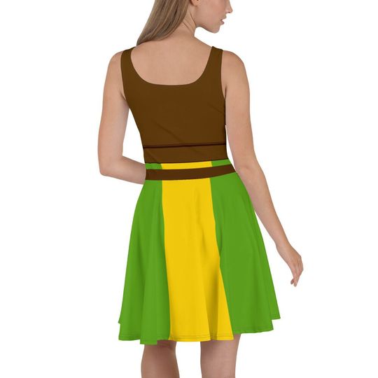 Cosplay Shadow Sprinter: 'The Anna Superhero' Skater Dress"