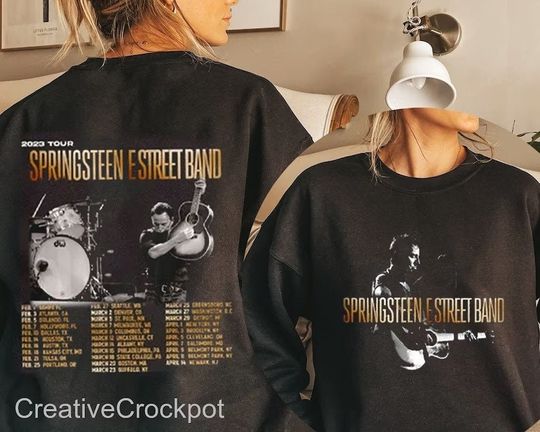 Bruce Springsteen and The E Street Band Tour 2023 Shirt, The Boss Fan Gift