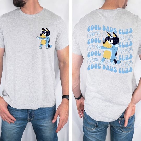 Bl.u.e.y Cool Dad Shirt, Blue Father's Day Shirt