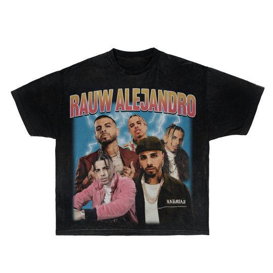 Rauw Alejandro 90s retro rap T Shirt