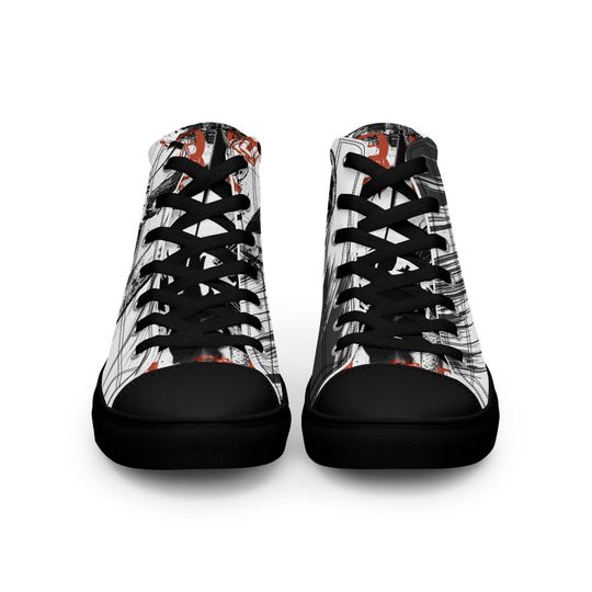 Men's High Top Canvas Sneakers
