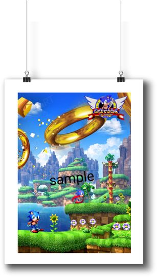 Sonic The Hedgehog Poster