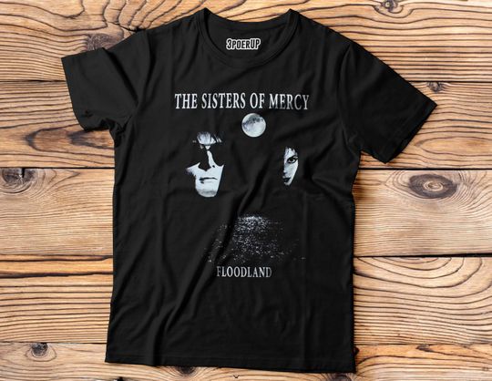 sisters of mercy floodlands gothic rock Vintage T Shirt