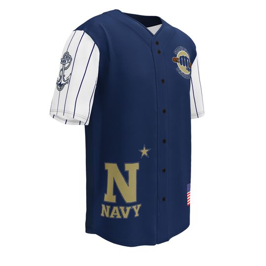 SWDB US Navy Baseball Jersey, Gift for Fan