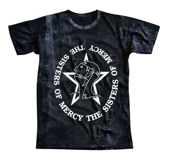 The Sisters Of Mercy Stonewash 3D T Shirt