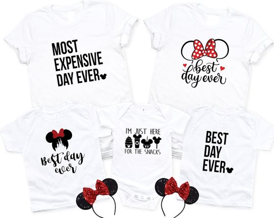 Best Day Ever Shirt, Disney Family Shirts, Custom Disney Shirts, Disney Matching Shirts, Let's Do This Shirt, Most Expensive Day Ever Shirt