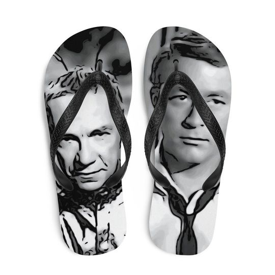 My Favorite Martian Flip Flops