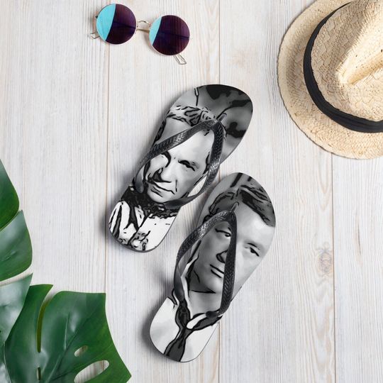 My Favorite Martian Flip Flops